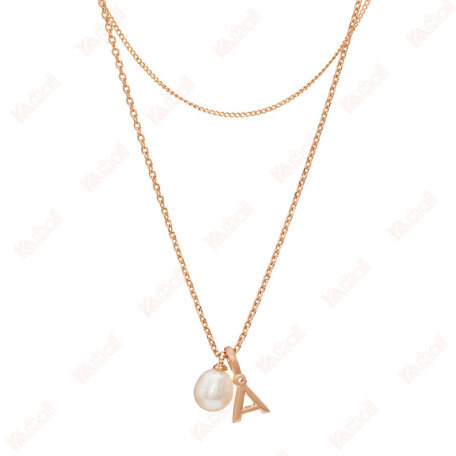 chain necklace exotic o word chain